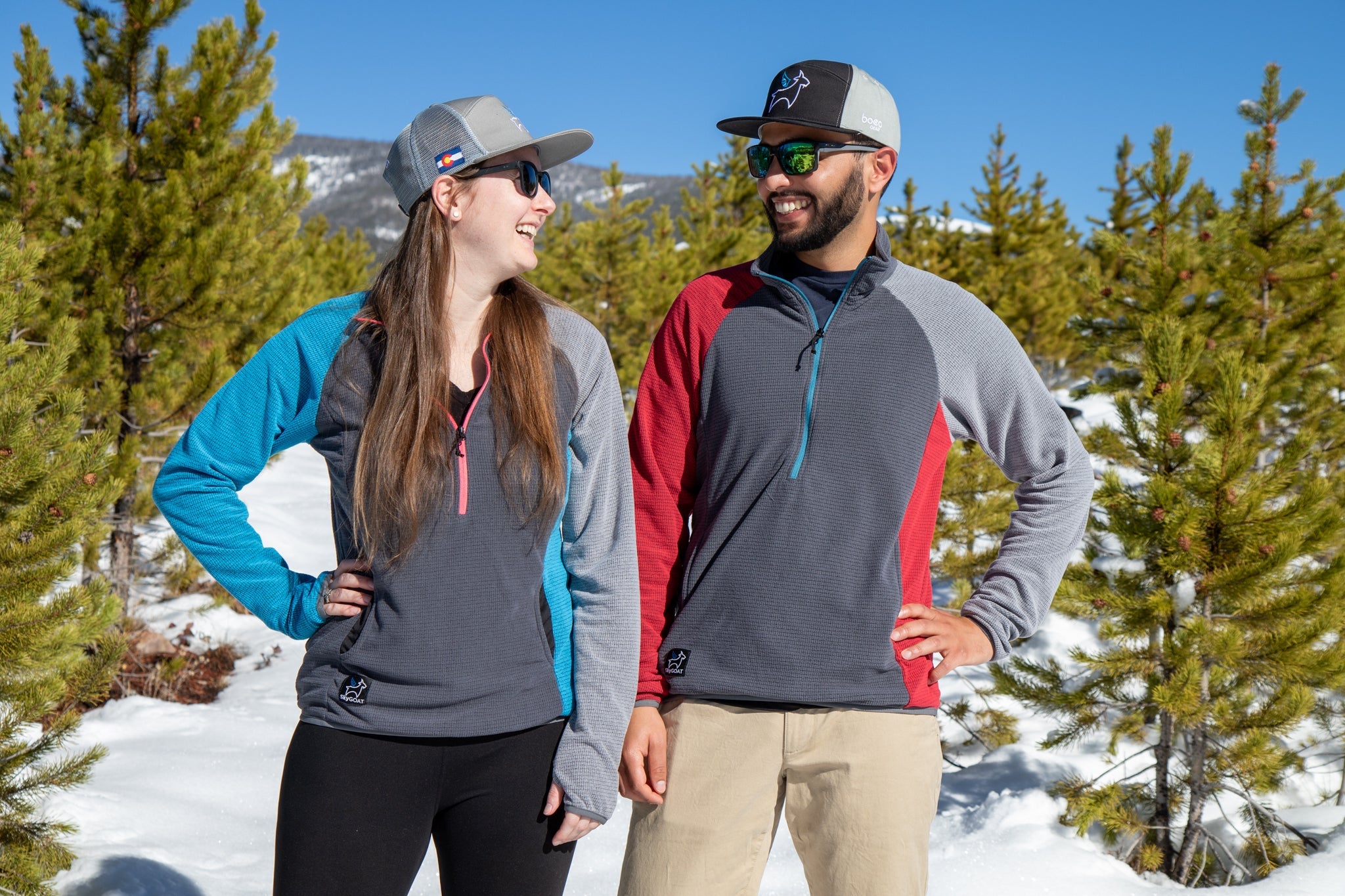 CAMP Half Zip Pullovers - No Hood