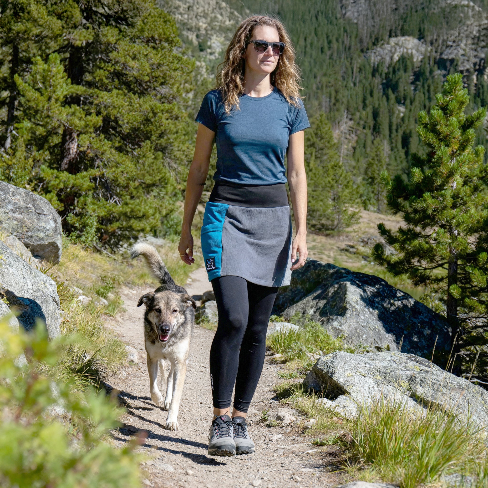 Women's CAMP Microgrid Fleece Skirt | SkyGOAT