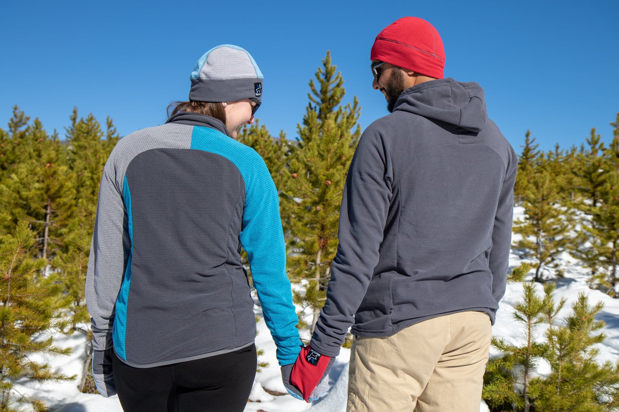 Women's CAMP Microgrid Fleece Half-Zip Pullover | SkyGOAT