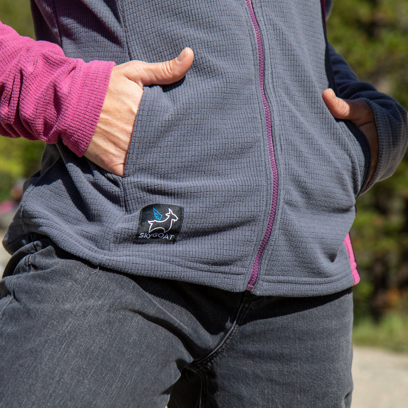 Women's CAMP Microgrid Fleece Jacket | Outdoor Apparel | SkyGOAT