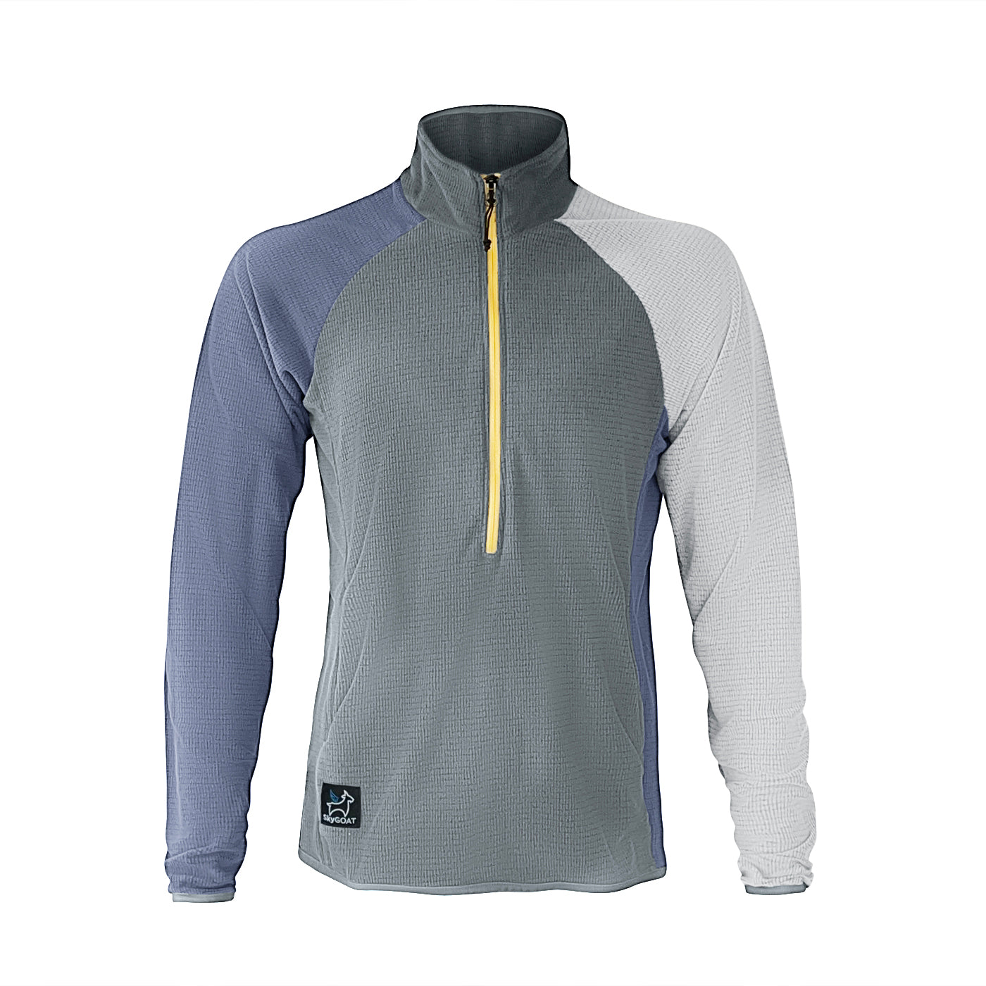 Men's Microgrid Fleece CAMP Half-Zip Pullover Ultralight 115 – SkyGOAT