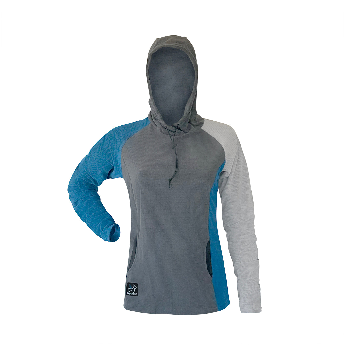 Women's Microgrid Fleece Hoodie for Hiking & Camping | SkyGOAT