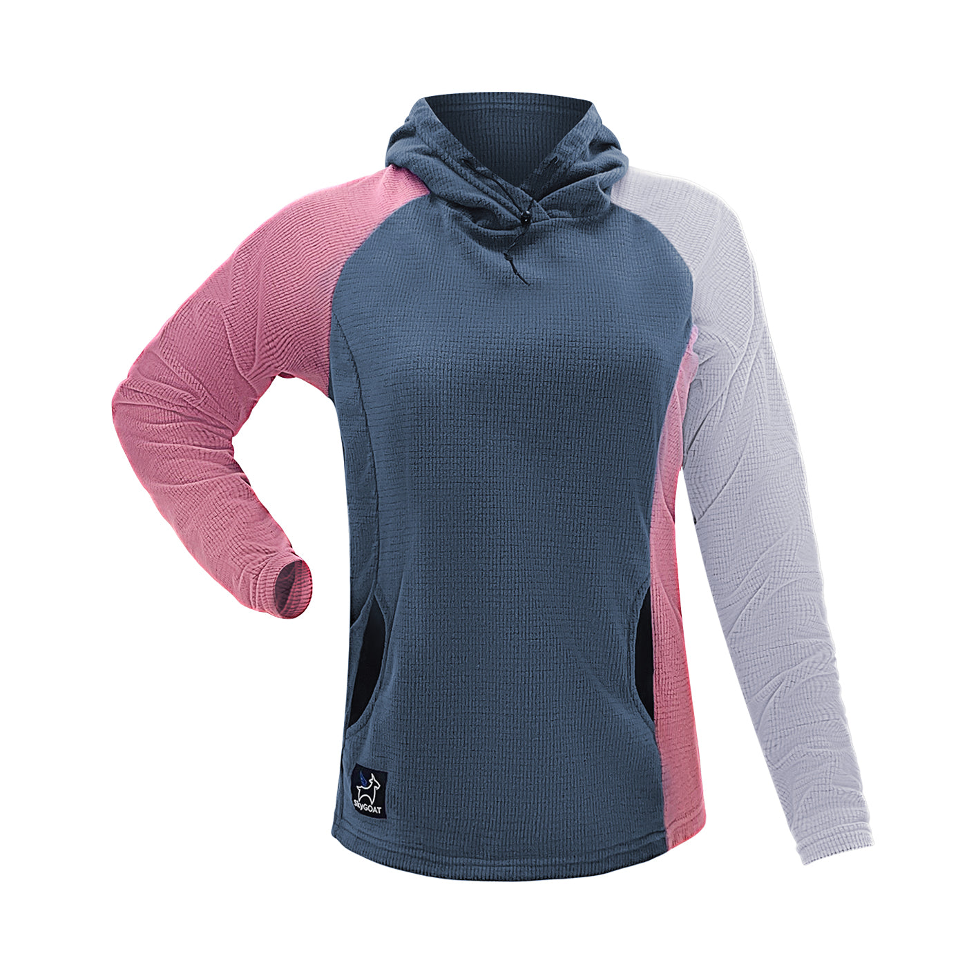 Women's Microgrid Fleece Hoodie for Hiking & Camping | SkyGOAT