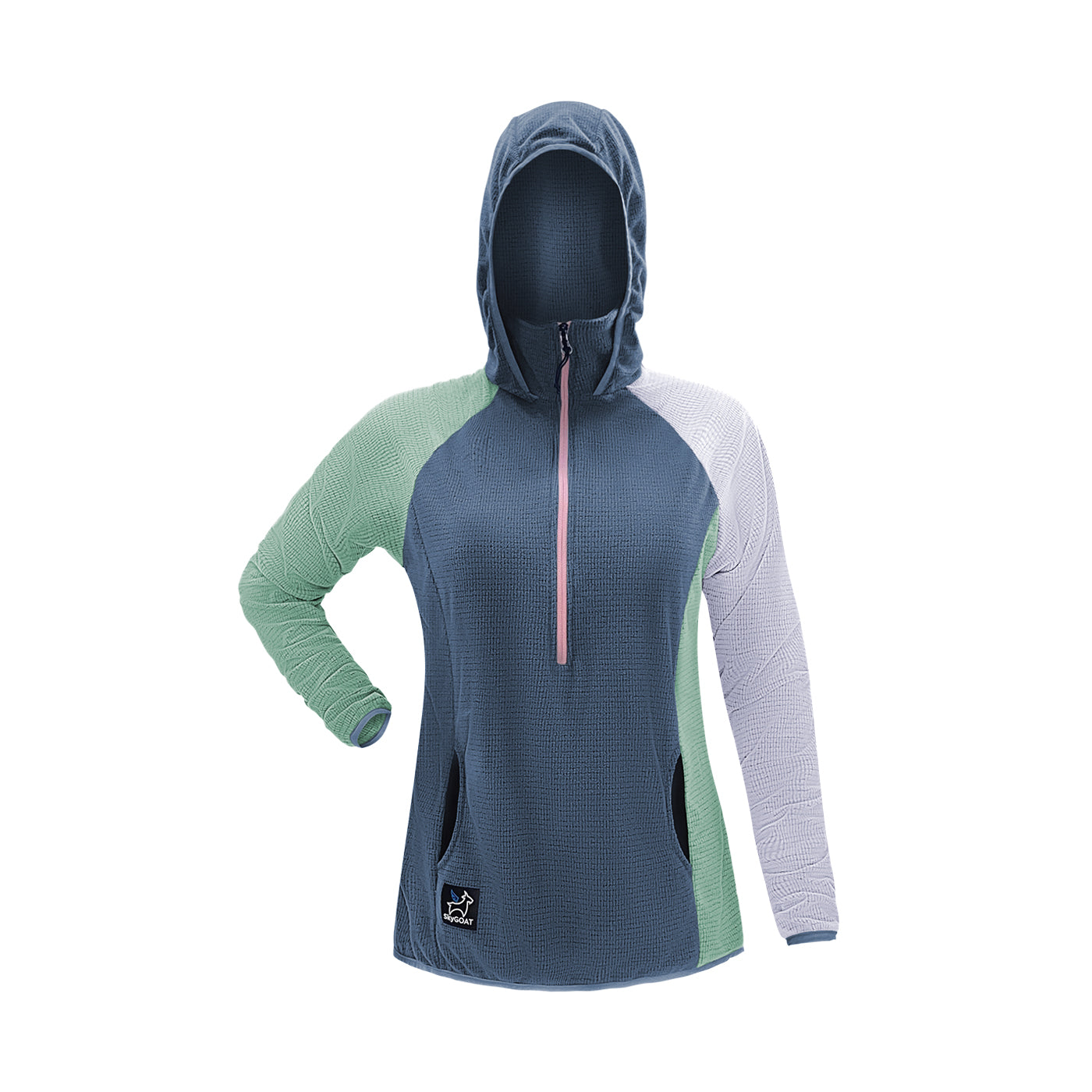 CAMP Half Zip Pullovers - Hood – SkyGOAT
