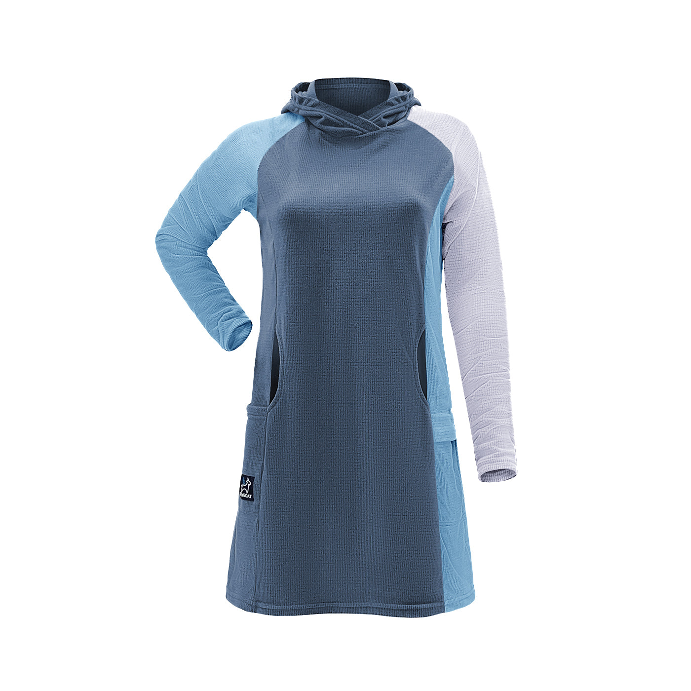 Women's CAMP Microgrid Fleece Dress | SkyGOAT