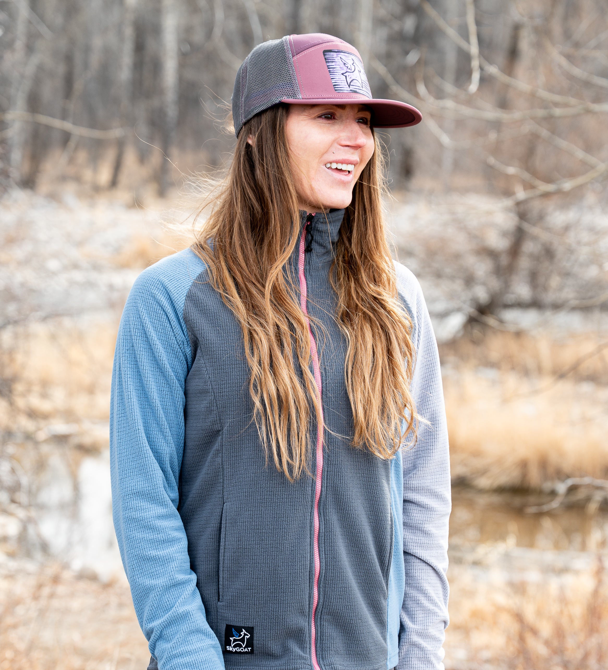 Women's CAMP Microgrid Fleece Jacket | Outdoor Apparel | SkyGOAT