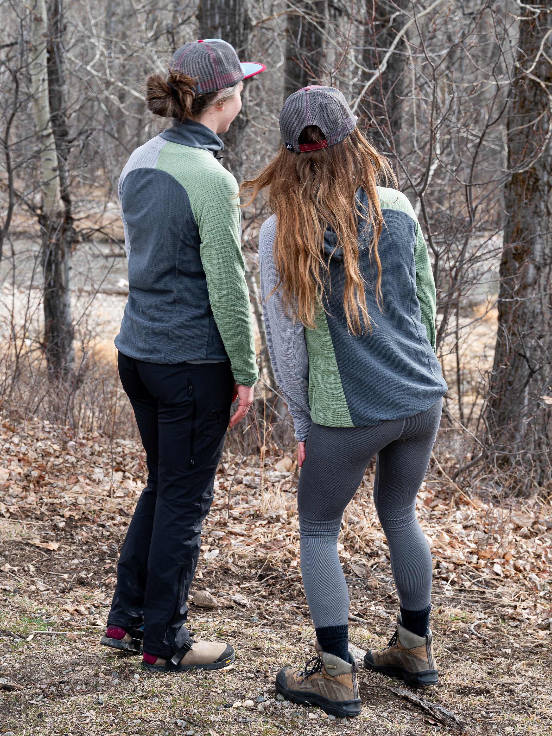 Women's CAMP Half-Zip Microgrid Hooded Pullover Ultralight 115