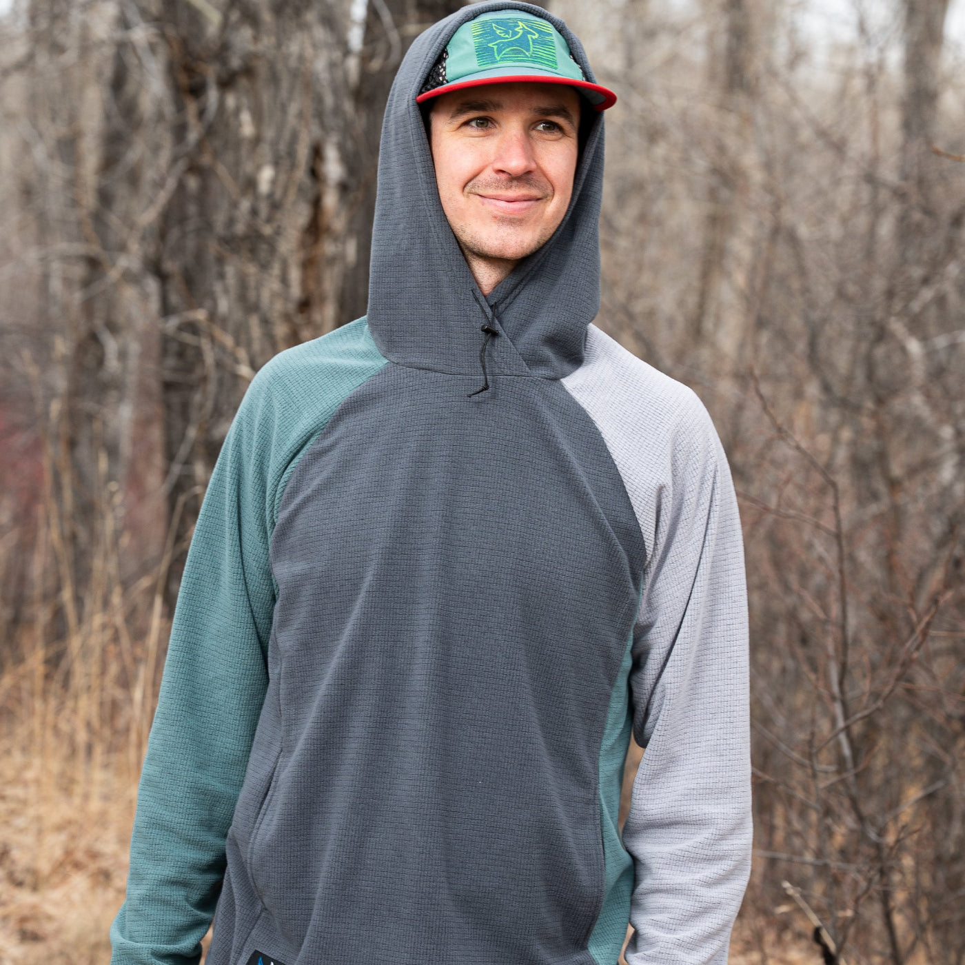 Men's Microgrid Fleece Hoodie for Hiking & Camping | SkyGOAT