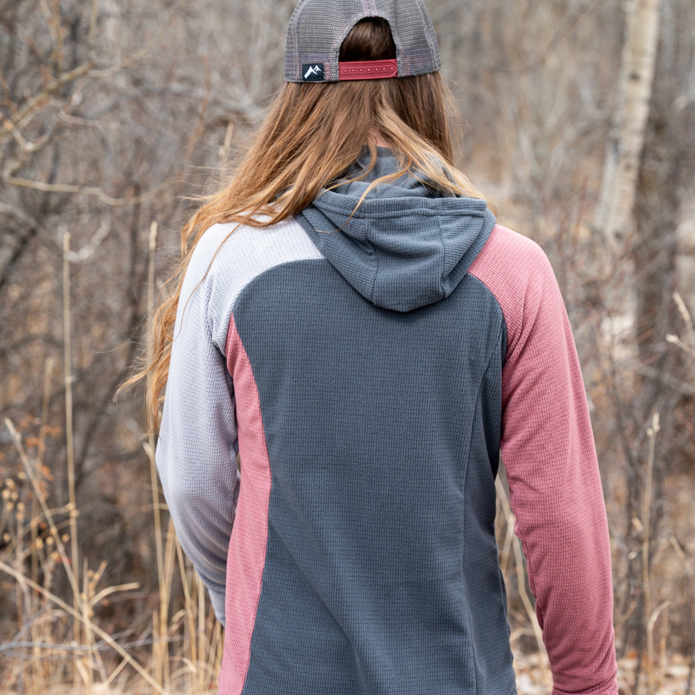 Women's Microgrid Fleece Hoodie for Hiking & Camping | SkyGOAT