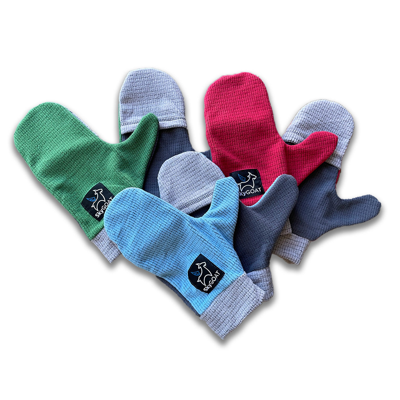 SkyGOAT CAMP Mittens | Microgrid Fleece