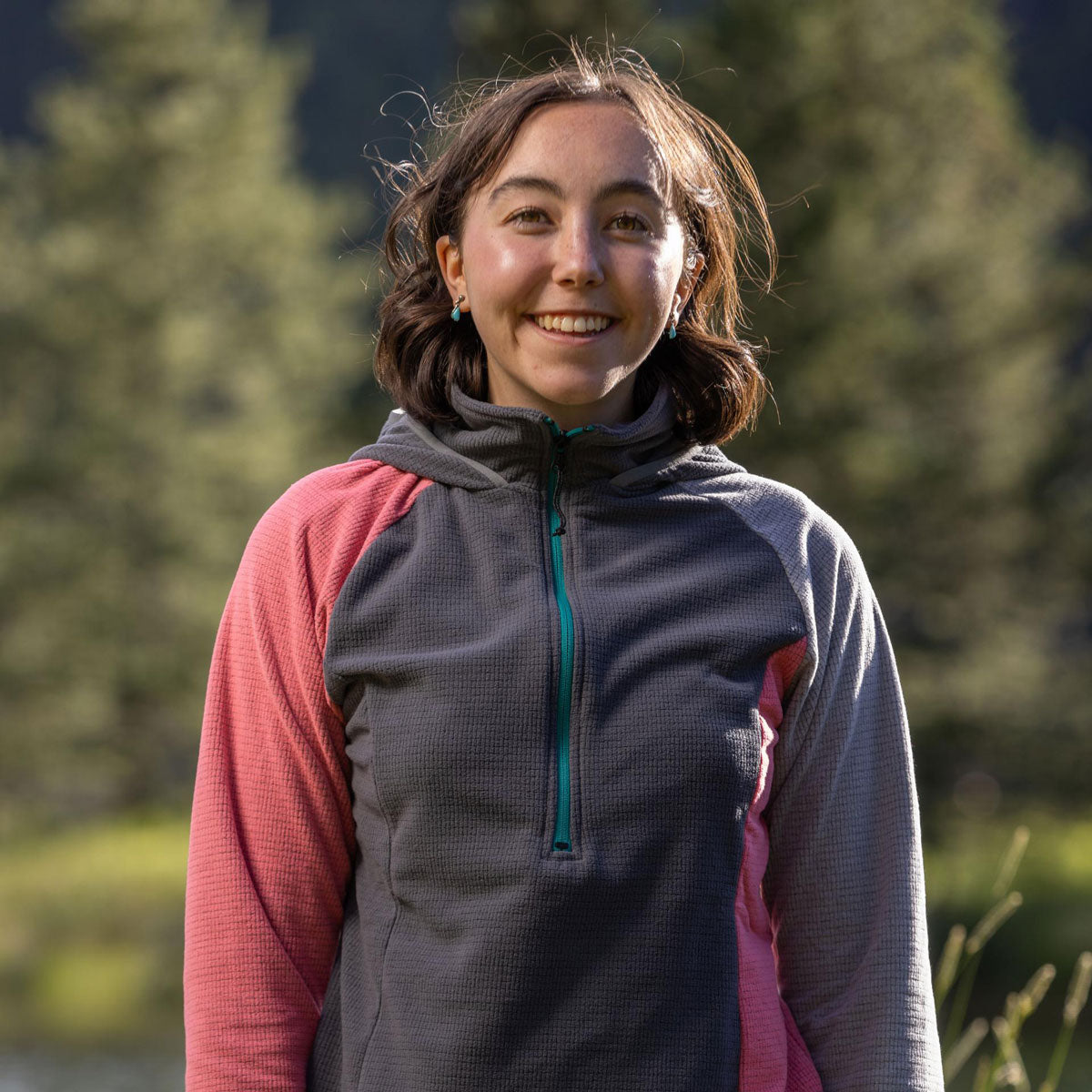 Women's CAMP Half-Zip Hooded Pullover – SkyGOAT